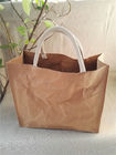 washable kraft paper shopping bag, tote bag