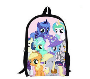 Little Pony Cartoon school bag