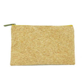 ECO-friendly, biodegradable, Cruelty-free cork makeup bag
