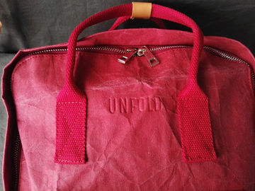 washable kraft paper backpack