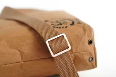 washable kraft paper shoulder bag