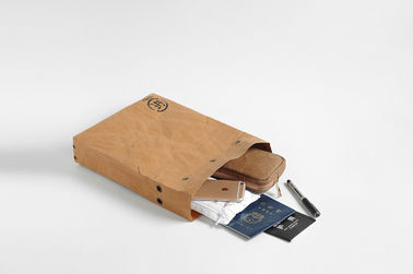 washable kraft paper shoulder bag