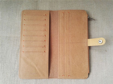 washable kraft paper wallet, zipper bag, card holder