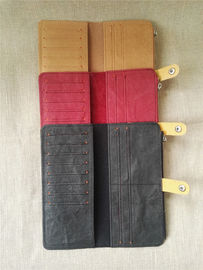 washable kraft paper wallet, zipper bag, card holder