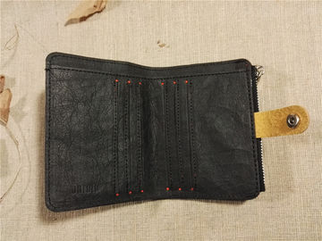 washable kraft paper wallet, zipper bag, card holder