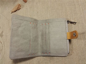 washable kraft paper wallet, zipper bag, card holder