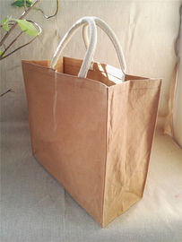 washable kraft paper shopping bag, tote bag