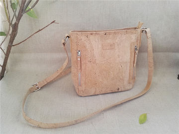 vegan cork shoulder bag, vegann cork cross bag