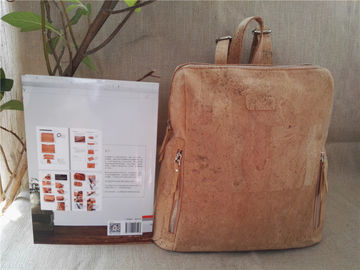 vegan cork backpack, leisure bag, sports bag